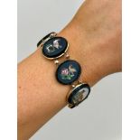 Antique Pietra Dura Panel Bracelet