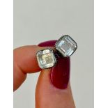 Antique Stuart Crystal Cufflink