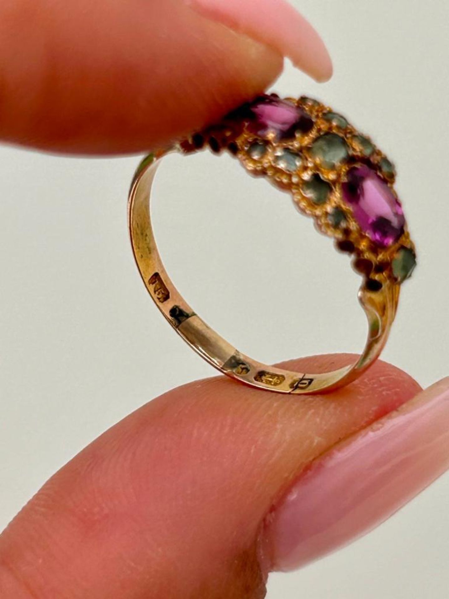 Antique Gold Gemset Ring - Image 7 of 7