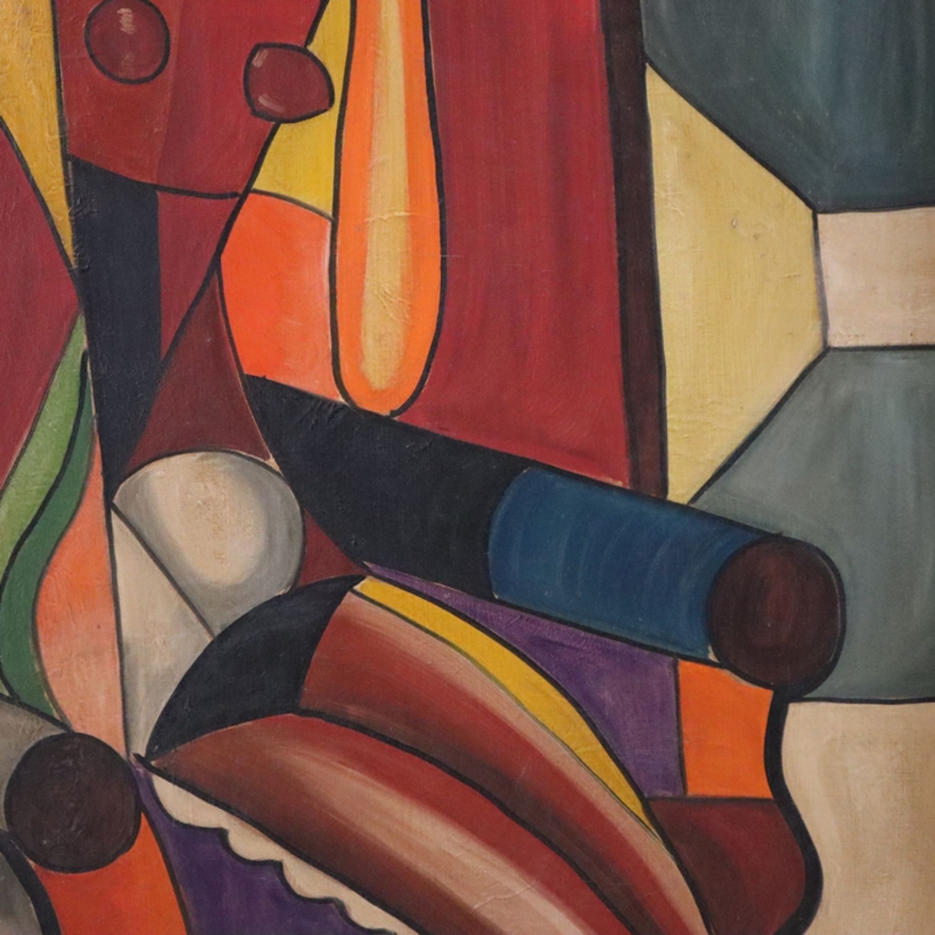 Archipenko, Alexander (1887 Kiew - 1964 New York, im Stil von) - Dame in Sitzpose, kubistisch inter - Bild 7 aus 11