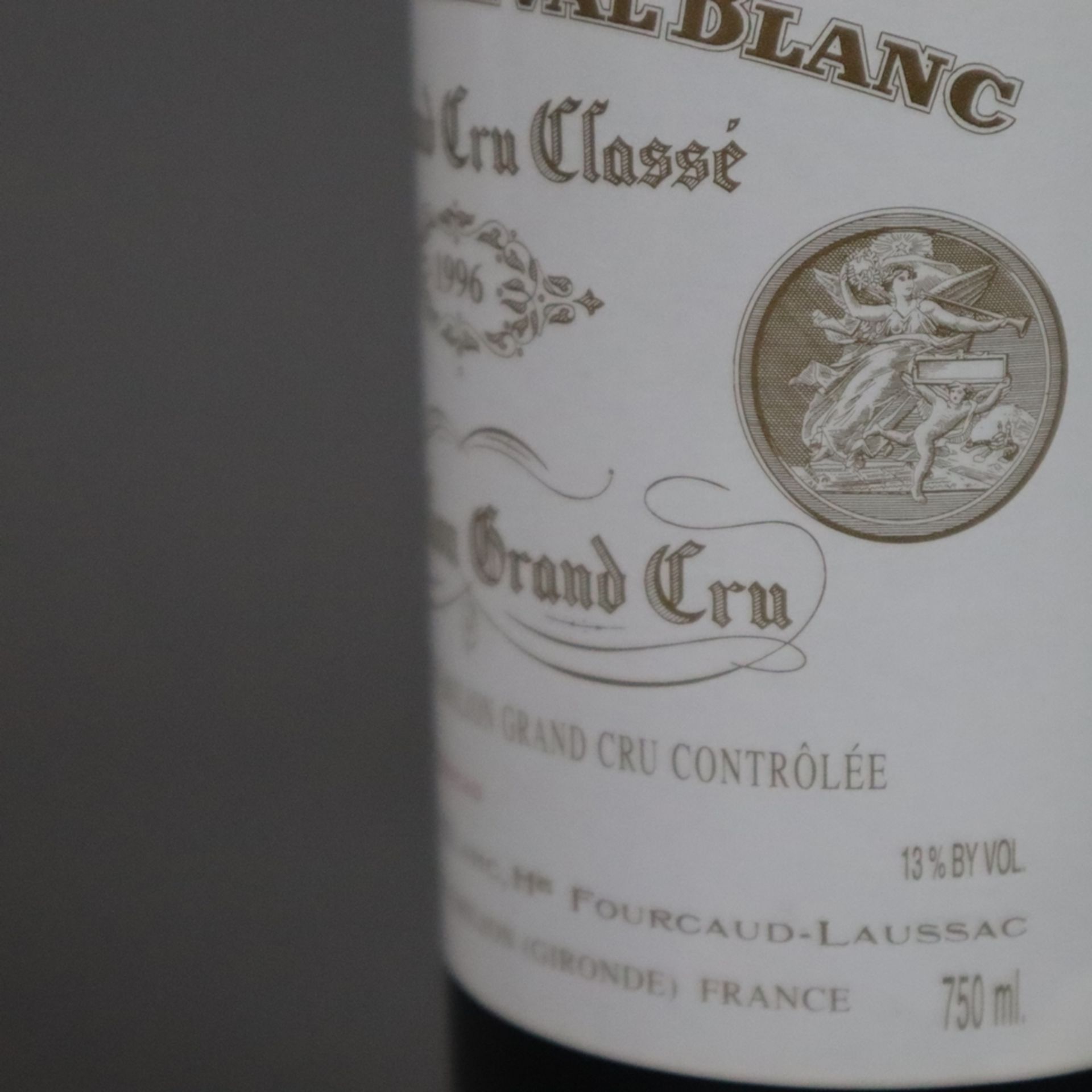 Wein - 1996 Château Cheval Blanc, Saint-Emilion 1er Grand Cru Classé, France, 750 ml. - Bild 6 aus 6