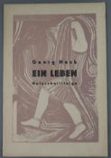 Heck, Georg (1897 -Frankfurt/M.- 1982) - Mappe "Ein Leben", Holzschnittfolge mit 8 Orig.-Holzschnit