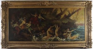 Unbekannte/r Kopist/in des 20.Jh. - „Jagdzug der Diana“ nach Hans Makart (Salzburg 1840 - 1884 Wien