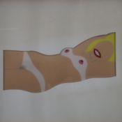Wesselmann, Tom (Cincinnati 1931-2004 New York) - Cut-Out Nude, from 11 Pop Artists, Volume I, 1965