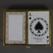 Tiffany-Kartenset - Tiffany & Co. New York, unbenutzter Zustand (Karten nicht ausgepackt), Spielkar