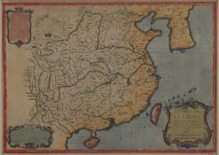 Landkarte China - "L Empire de la Chine Pour Servir a l Histoire Generale des Voyages Par N. Bellin