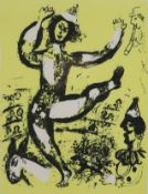 Chagall, Marc (1887 Witebsk - 1985 Saint-Paul-de-Vence) - "Le Cirque", Original-Lithografie auf Vel