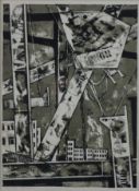 Rockenbach, Erich (1911-1984) - "Stahlbau", Lithografie, unten rechts in Blei signiert, links betit