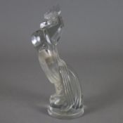 Kühlerfigur / Briefbeschwerer "'Coq houdan" - Lalique, Frankreich, Modell-Nr. 1161, Entwurf von Ren