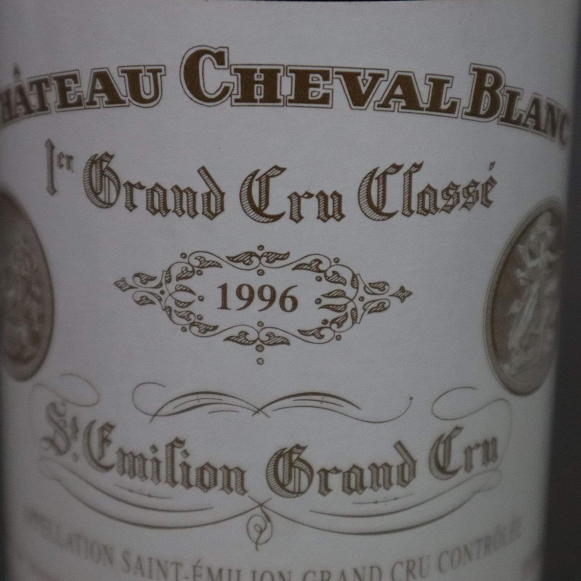 Wein - 1996 Château Cheval Blanc, Saint-Emilion 1er Grand Cru Classé, France, 750 ml. - Bild 4 aus 6