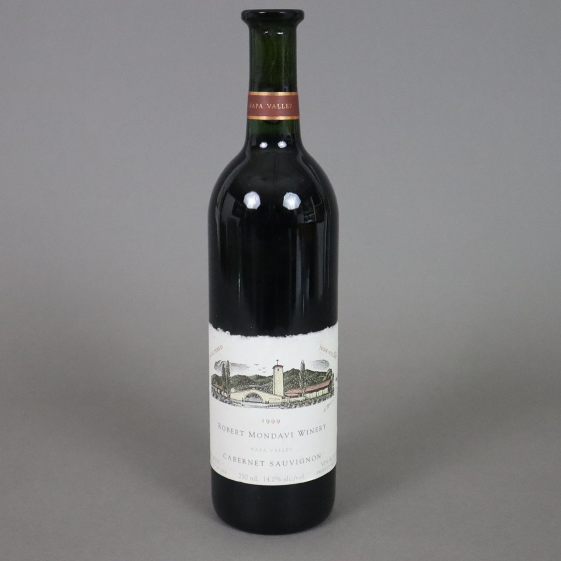 Wein - 1999 Robert Mondavi Winery Cabernet Sauvignon, Napa Valley, USA, 750 ml