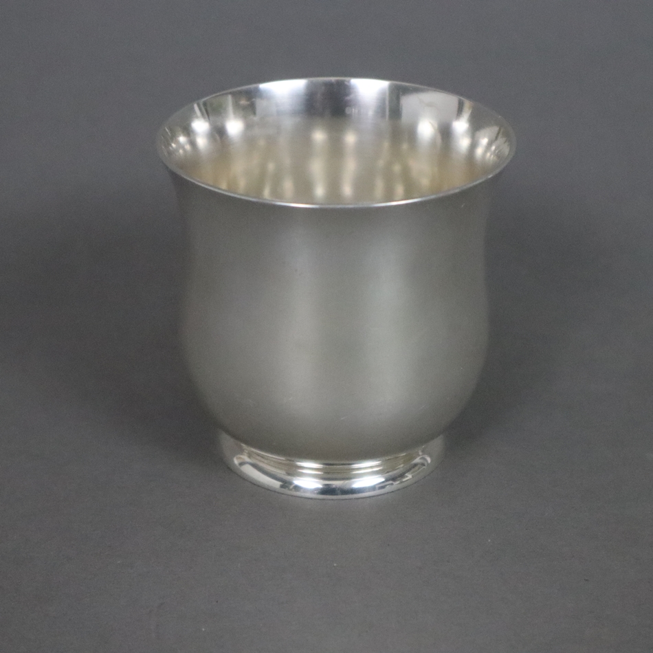 Konvolut Silberbecher - 20. Jh., 800er Silber, 6x Schnapsbecher, Italien, Padua, gepunzt: Landesmar - Image 4 of 5