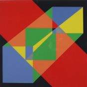 Vandenbranden, Guy (1926-2014) - Ohne Titel, geometrische Farbkomposition, 1972, Farbserigrafie, in