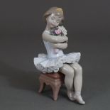 Kinderfigur "Erster Auftritt" - Lladro, Spanien, Modellnr. 6763, Entwurf von Miguel Angel Santaeula