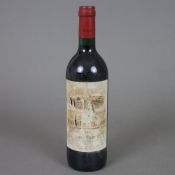 Wein - 1994 Château Grand-Pey-Lescours, Saint-Émilion Grand Cru, France, 0,7 L, Flasche verschmutzt
