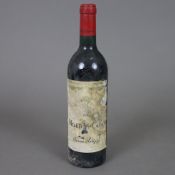 Wein - 1986 Baron Philippe de Rothschild Mouton Cadet, France, 0,7 L, Flasche verschmutzt, Etikett 
