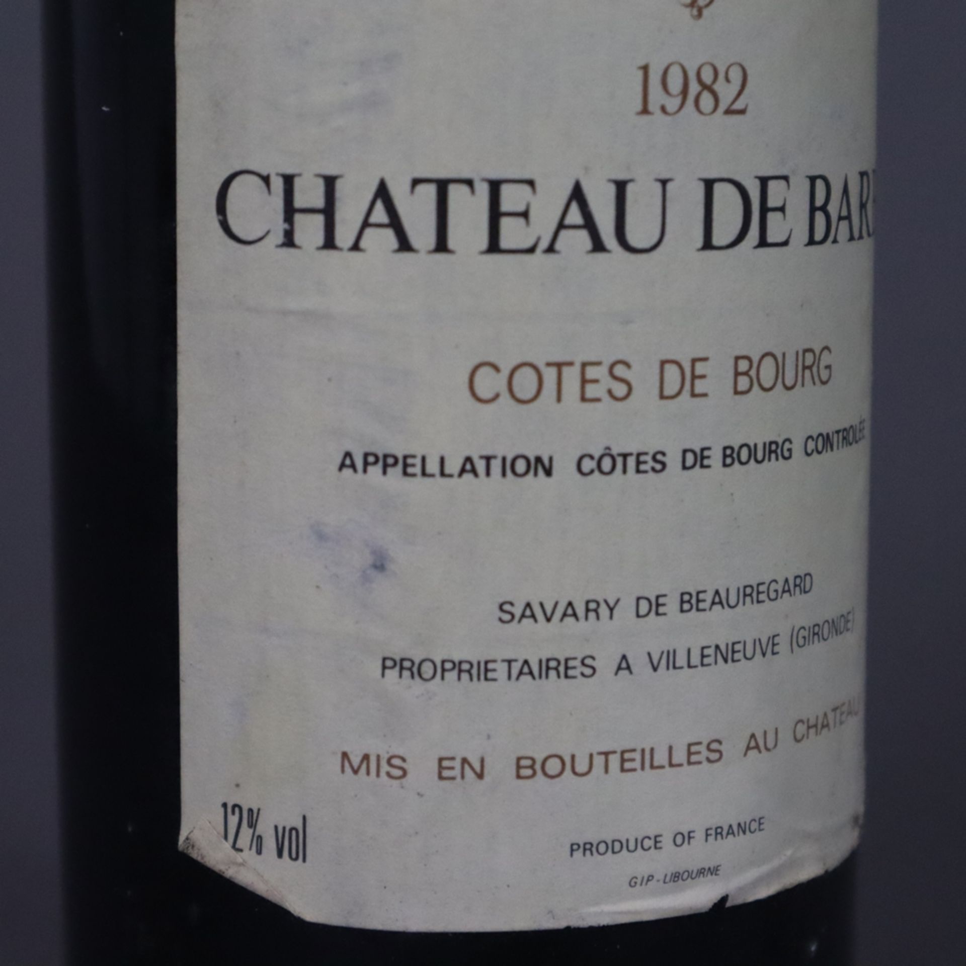 Weinkonvolut - 2 Flaschen, France, 1985 Château La Grâce Dieu des Prieurs, Saint-Èmilion Grand Cru/ - Bild 8 aus 8