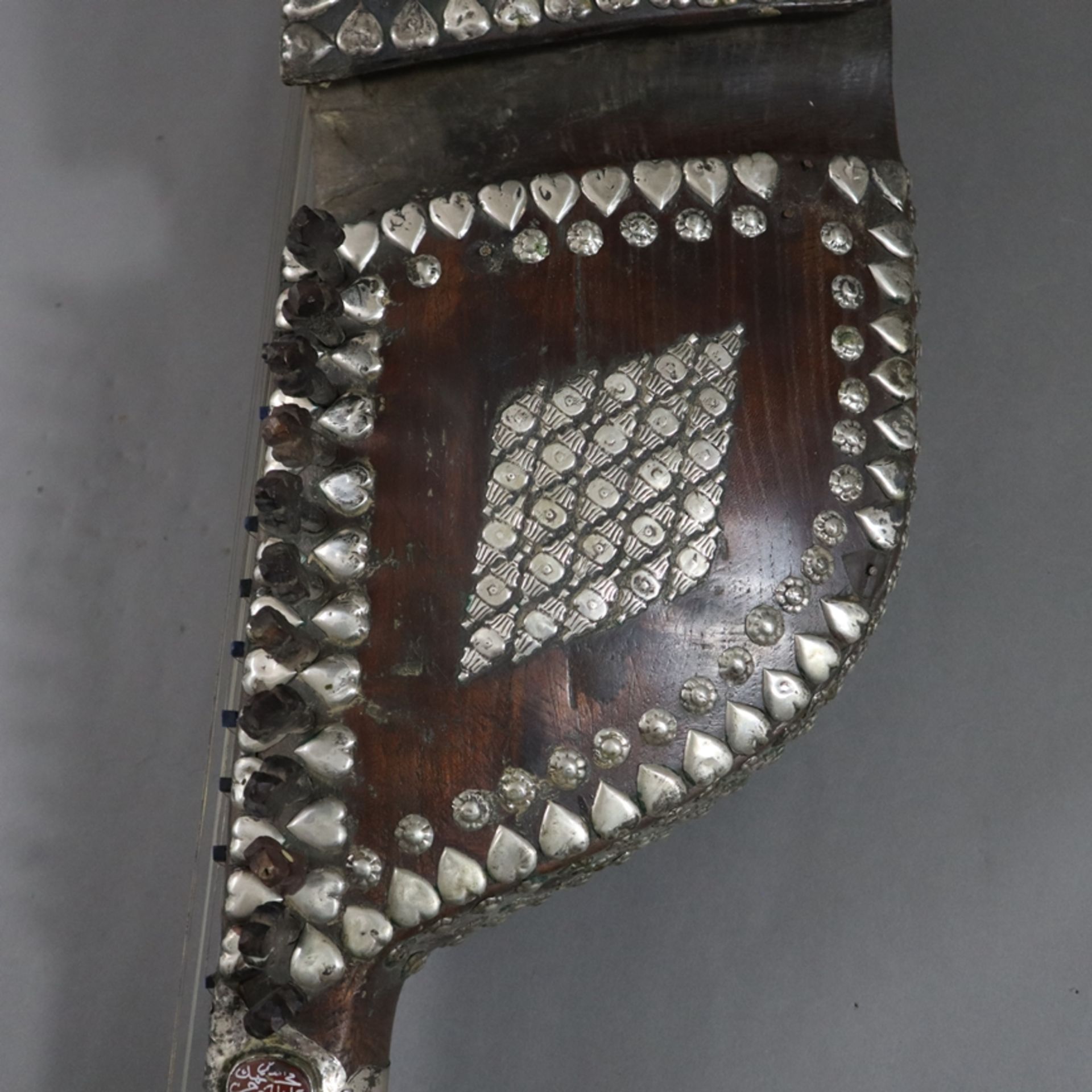 Afghanische Schalenhalslaute - sog. Rubab, um 1900, traditionelles Saiteninstrument, taillierter ba - Image 8 of 11