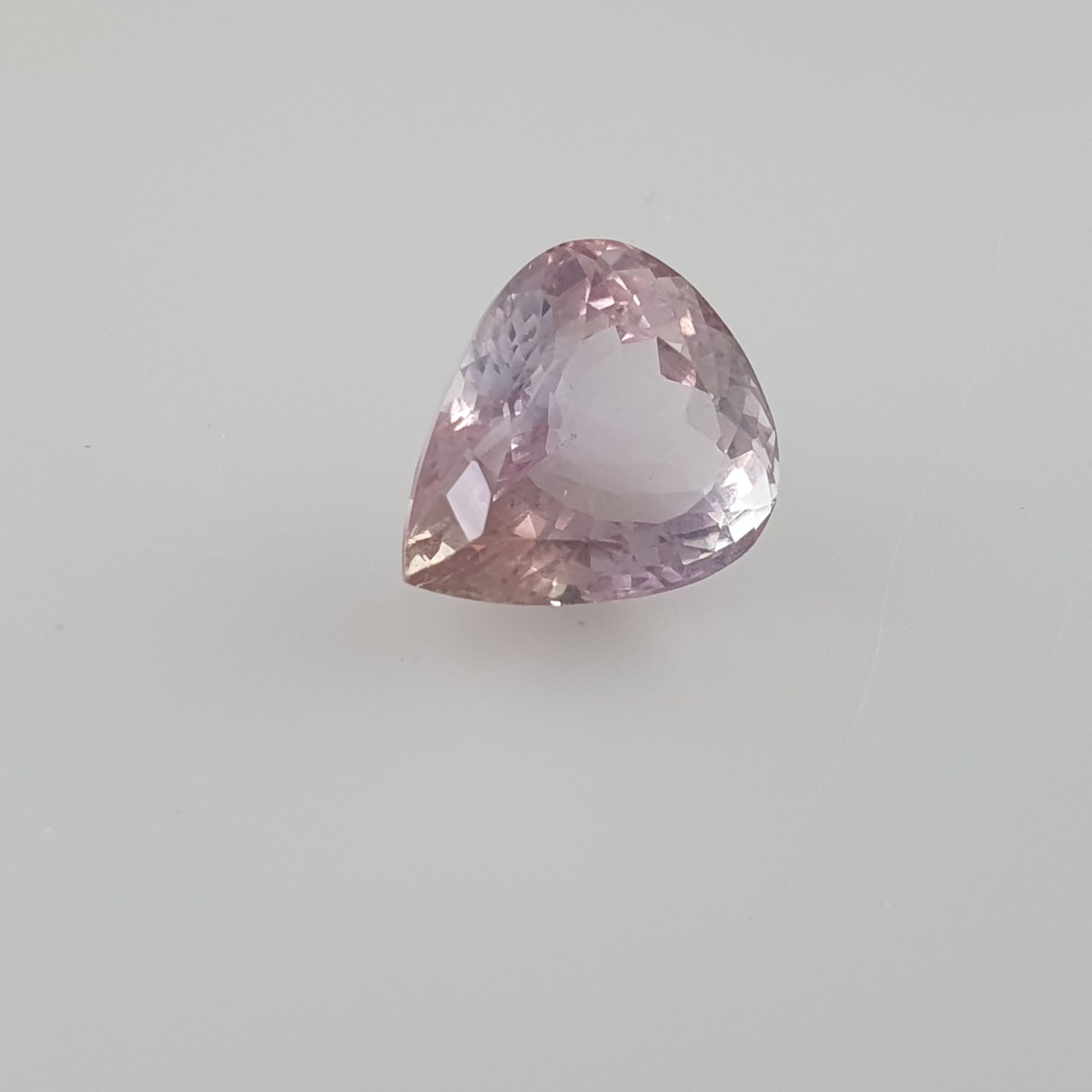 Loser Ametrin - Tropfenschliff von ca.24.52ct, ca.19x17x13mm, mit ITLGR Zertifikat - Bild 2 aus 7