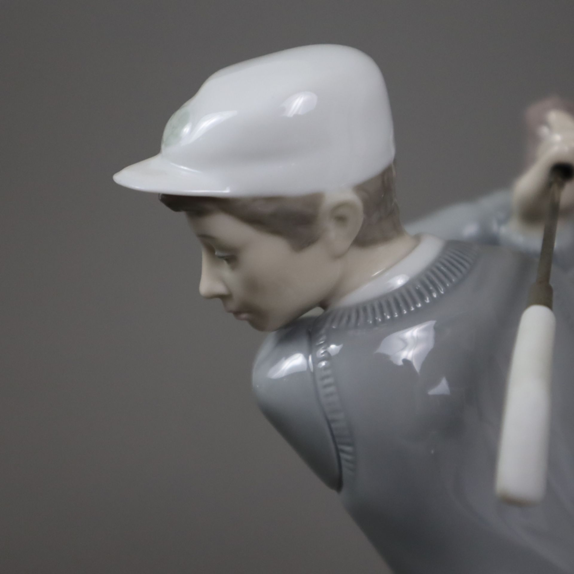 "Golfspieler" - Lladro, Spanien, Porzellan, Entwurf: Vicente Martinez (1972), Modellnummer 4824, po - Bild 6 aus 8