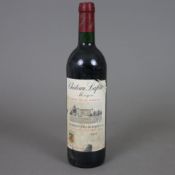 Wein - 1997 Château Lafitte Mengin, Premières Côtes de Bordeaux, France, 0,7 L, Flasche verschmutzt