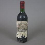 Wein - 1981 Château de Terrefort-Quancard, Bordeaux Supérieur, France, 0,7 L, Flasche verschmutzt, 