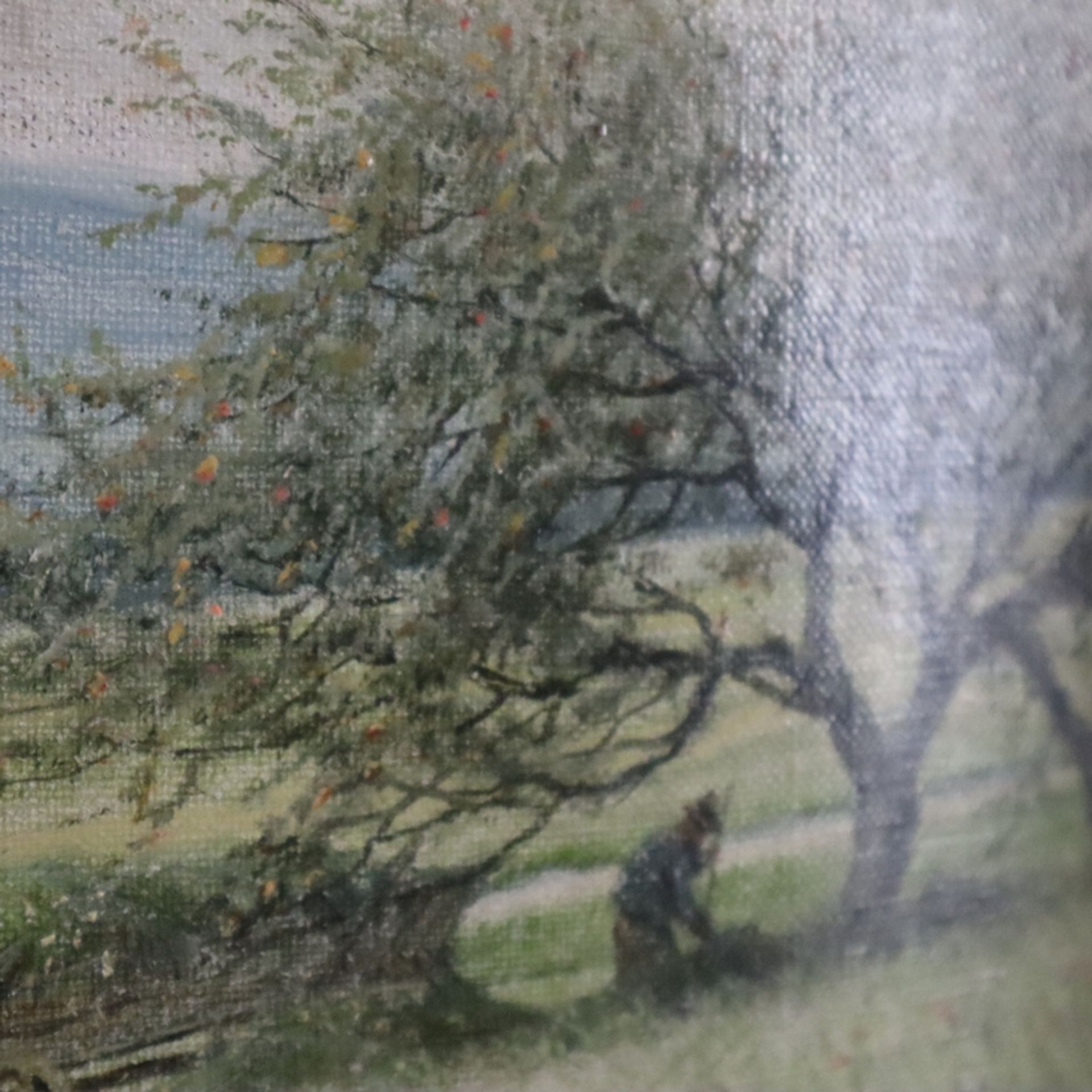 Luckhardt, Karl (1886 - Frankfurt a.M.- 1970) - Blick auf Kronberg mit Feldberg im Hintergrund, dav - Bild 8 aus 11