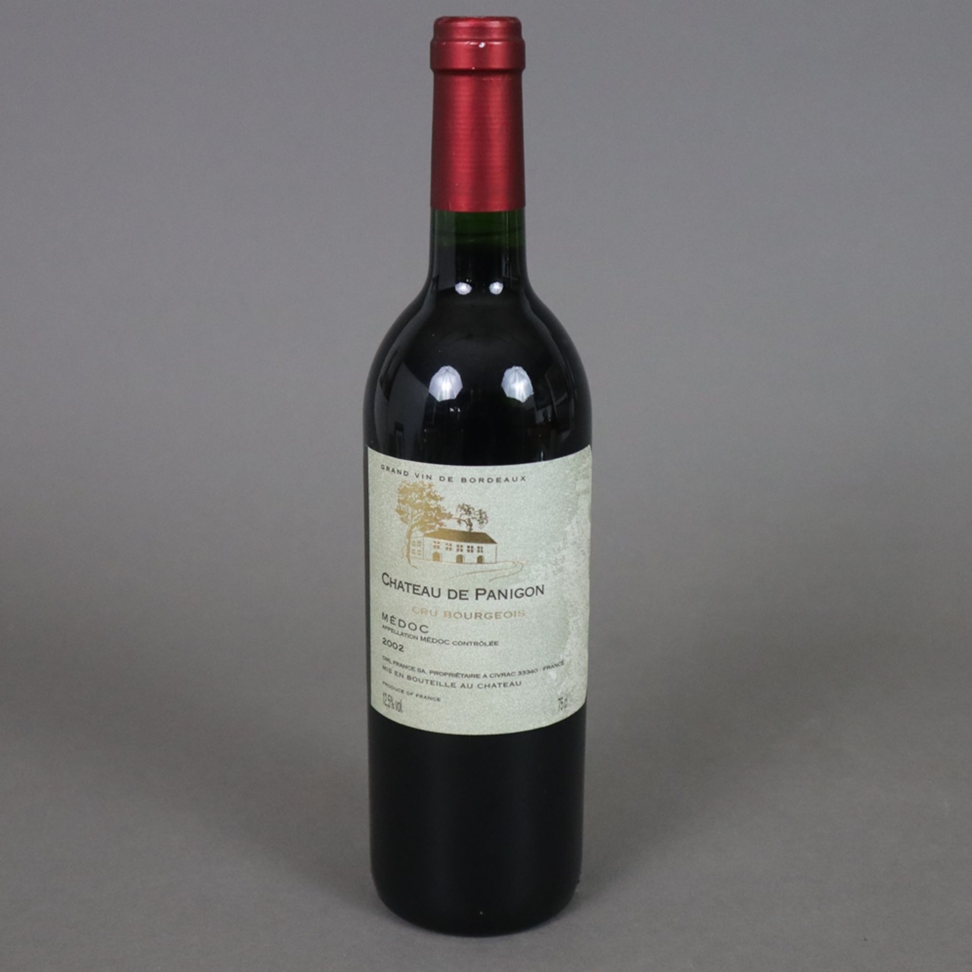 Wein - 2002 Château de Panigon, Médoc, France, 75 cl, 12,5%