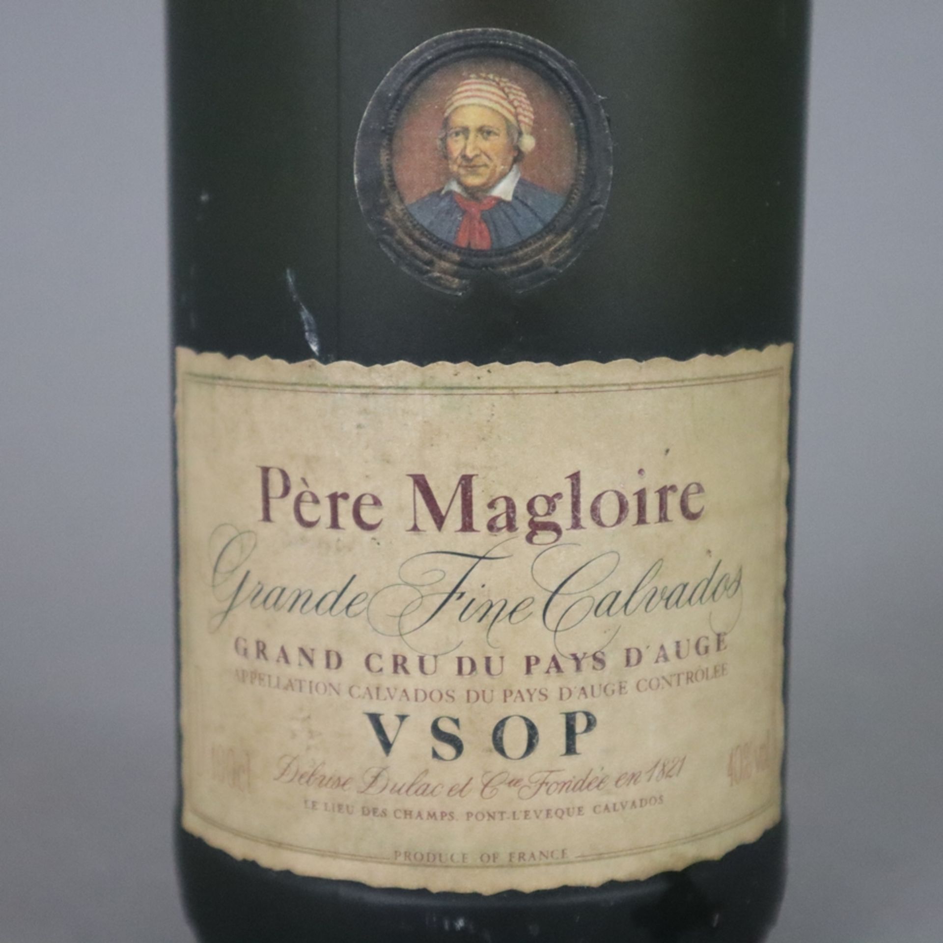 Calvados - Père Magloire, Grande Fine Calvados, V.S.O.P., France, 100 cl, 40% - Bild 3 aus 4