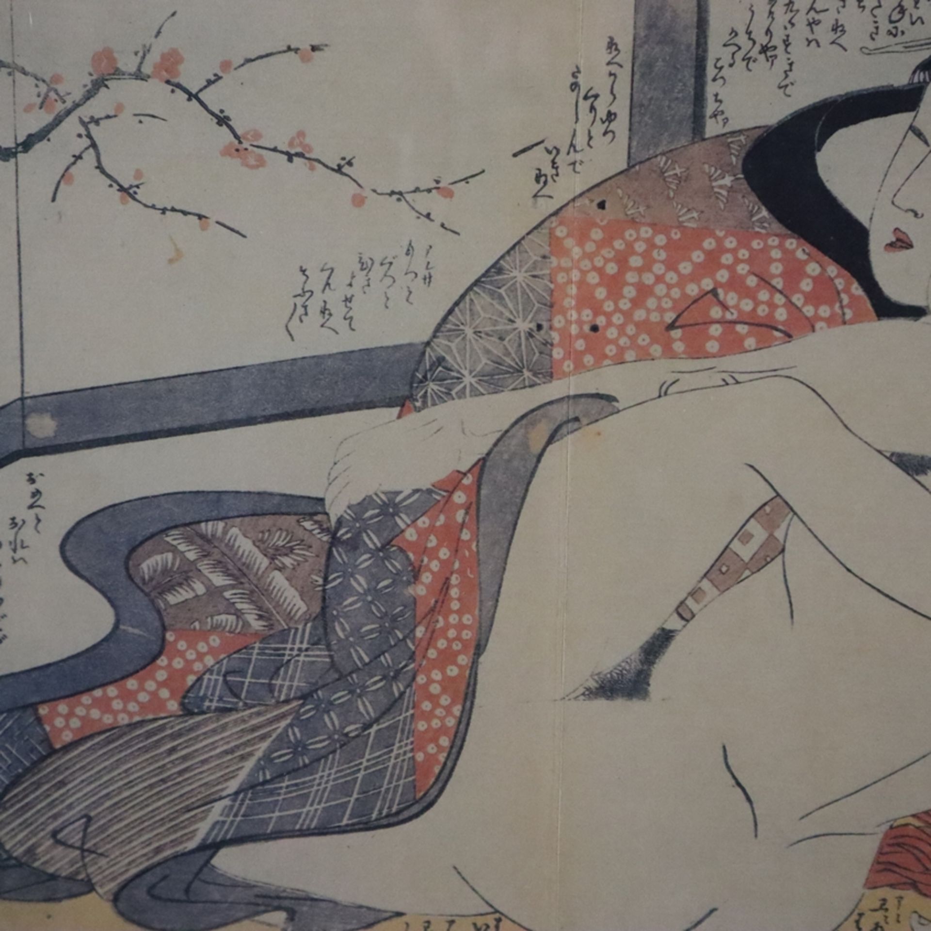 Kitagawa, Utamaro (1753-1806 / japanischer Meister des klassischen japanischen Farbholzschnitts, na - Bild 5 aus 5