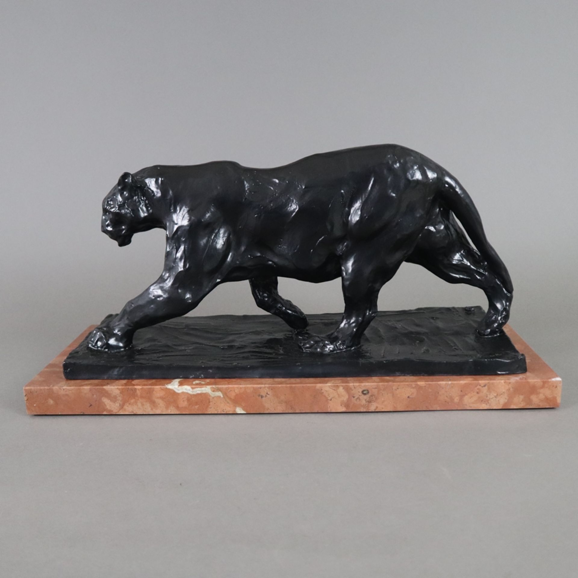 Bugatti, Rembrandt (1884 Mailand - Paris 1916, nach) - "Panthère marchant" (schreitender Panther),