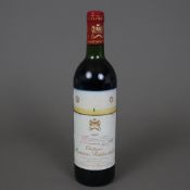 Wein - 1983 Château Mouton Rothschild, Pauillac, France, 75 cl., Füllstand: Top Shoulder, Etikett m