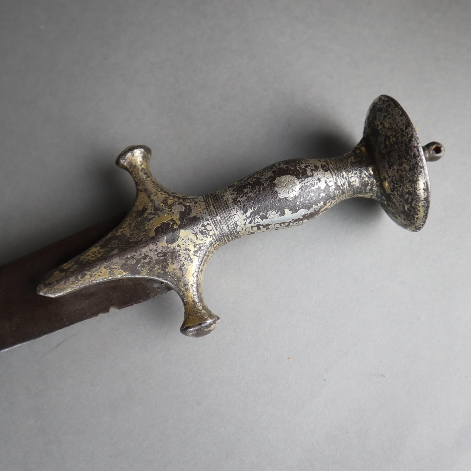 Princely Tulwar Sword - India, 1st half 19th c., made for the ruler of the princely state of Khairp - Image 2 of 5