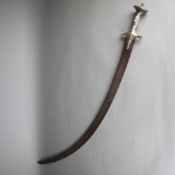 Fürstliches Talwar-Schwert - indopersisch, 1.Hälfte 19. Jh., Anfertigung für den Herrscher des Fürs