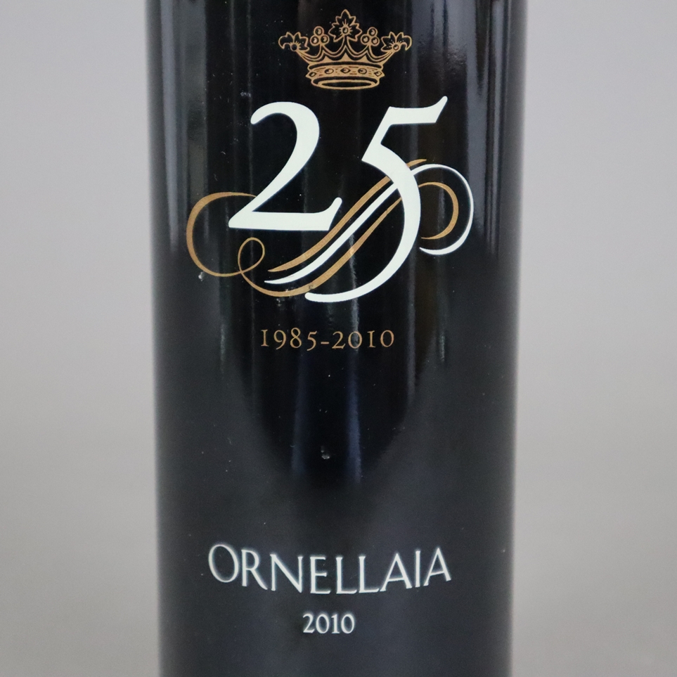 Wein - 2010 Ornellaia Bolgheri Superiore, Tuscany, Italy, Füllstand: Into Neck, 750 ml - Image 4 of 5