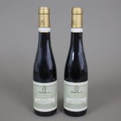 Wein - 2 Flaschen 2007 Rüdesheim Berg Rottland Riesling Trockenbeerenauslese, je 375 ml, Füllstand: