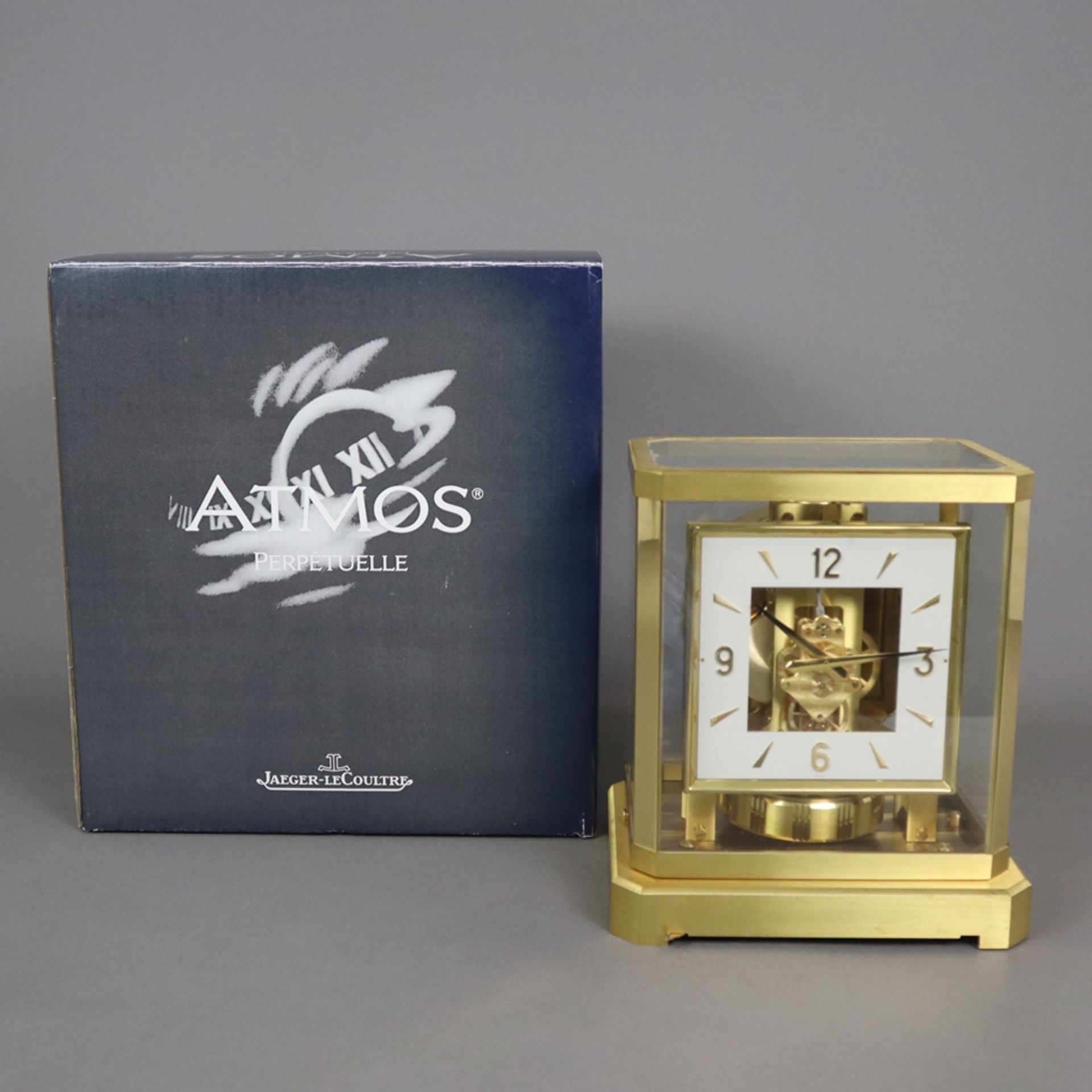 ATMOS-Tischuhr von Jaeger-LeCoultre - sog. Pendule Perpetuelle/ automatischer Aufzug durch Nutzung - Bild 14 aus 15