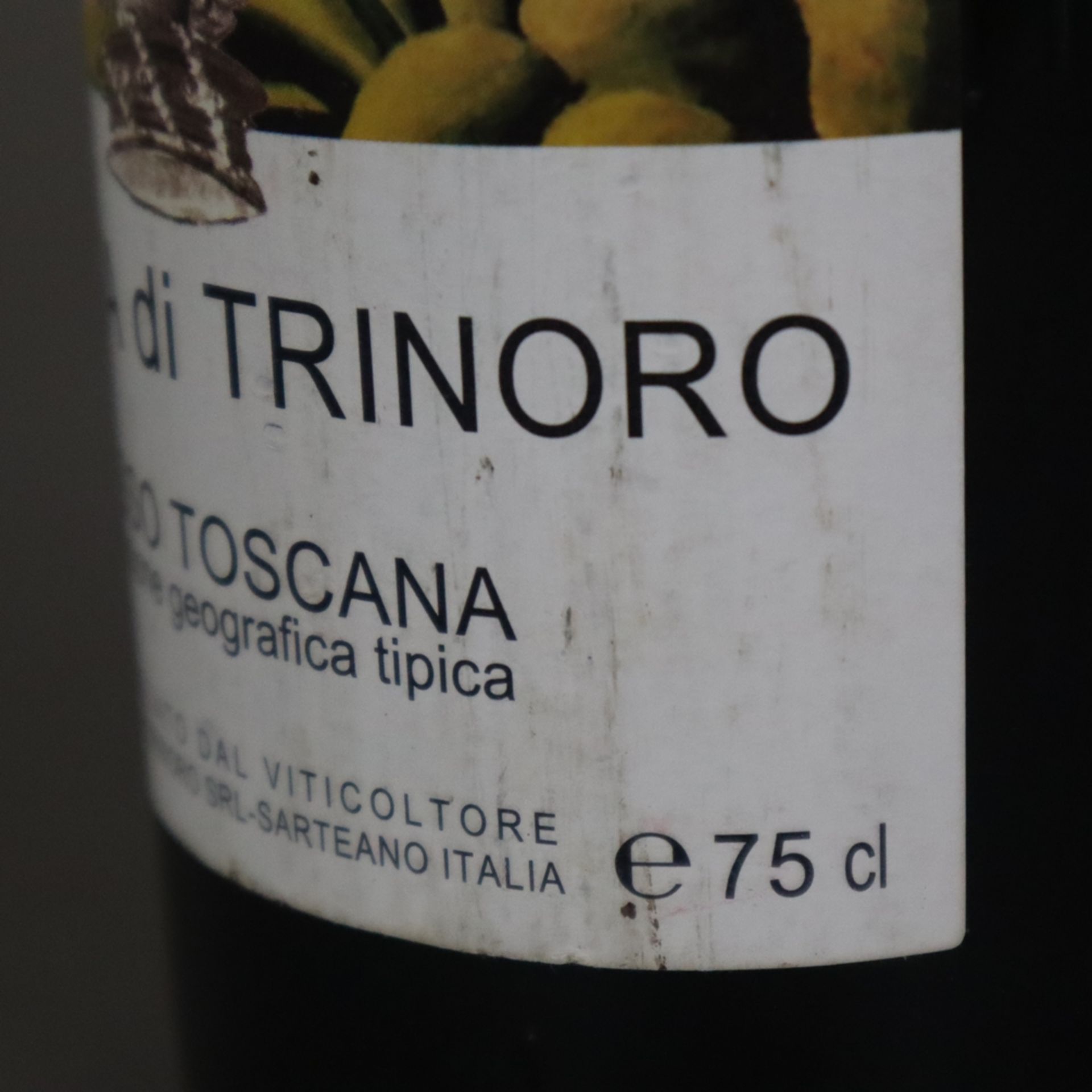 Wein - 2004 Tenuta di Trinoro Toscana IGT, Tuscany, Italy, Füllstand: Into Neck, 75 cl - Bild 7 aus 7