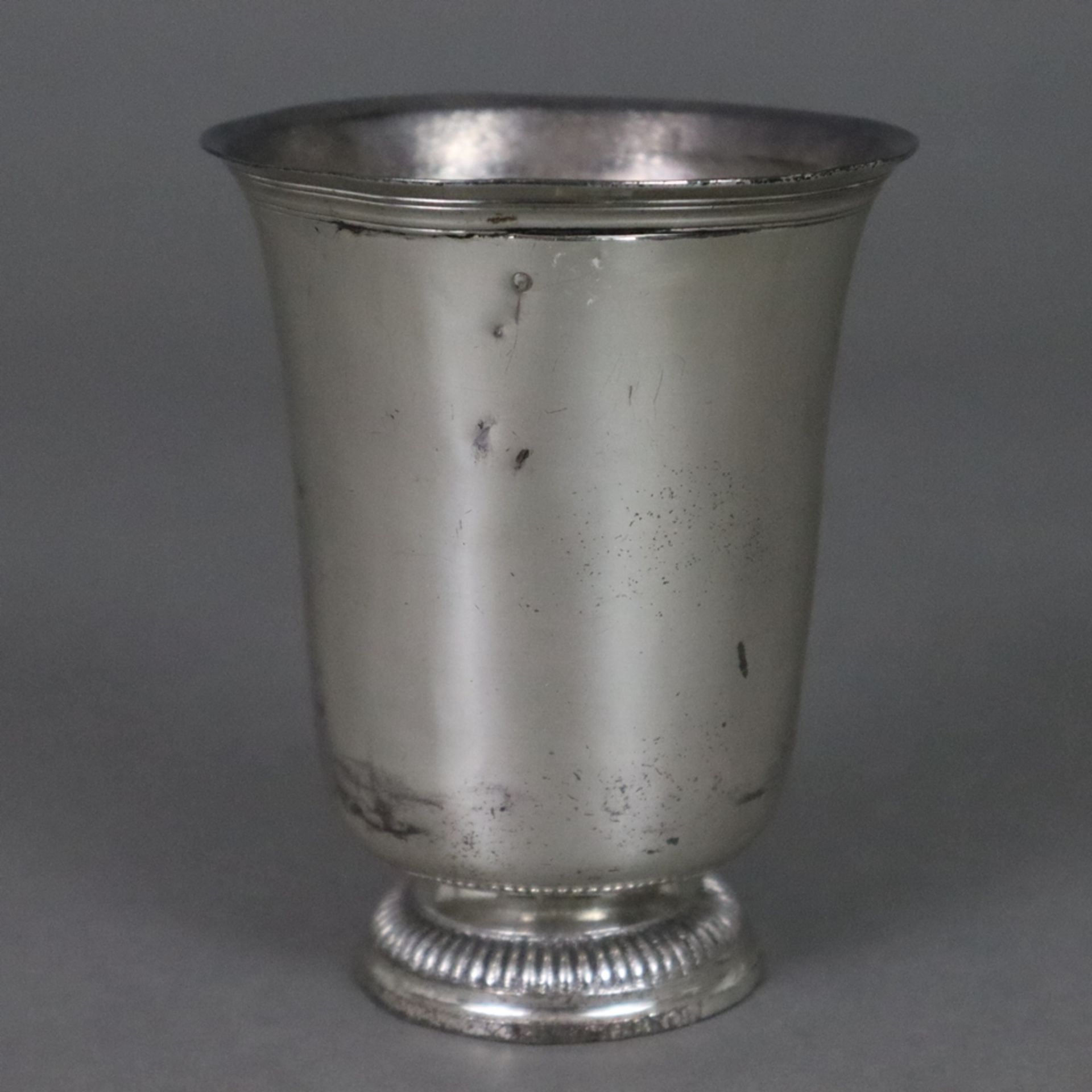 Silberbecher - Frankreich, Paris, Meister Louis-Jacques Berger (1798-1807), Silber 950/000, glocken