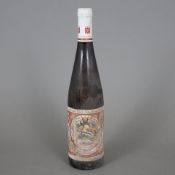 Wein - 1996 Hattenheim Mannberg Riesling Kabinett, Füllstand: Into Neck, Flasche und Etikett versch