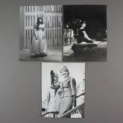 Konvolut zum 100. Geburtstag von Maria Callas (2.12.1923 New York -16. 9.1977 Paris) - 3 s/w Fotogr
