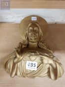 OLD RELIGIOUS WALL PLAQUE