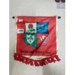 RUGBY PENNANT BRITISH LIONS 1971