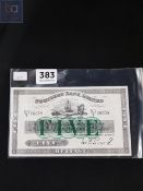 NORTHERN BANK LIMITED £5 BANKNOTE 1ST NOVEMBER 1943 N-I/T16358 EXTREMELY FINE CONDITION