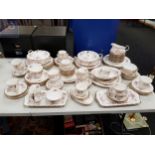 LARGE PARAGON VICTORIAN ROSE CHINA DINNER SERVICE