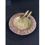 WW1 TRENCH ART ASHTRAY