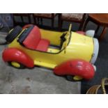 VINTAGE NODDY'S PEDAL CAR