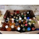 GOOD COLLECTION OF MINIATURE WHISKEYS & OTHERS