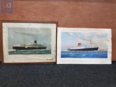 2 OLD SHIPPING PICTURES