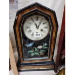 LARGE ART DECO MANTLE CLOCK